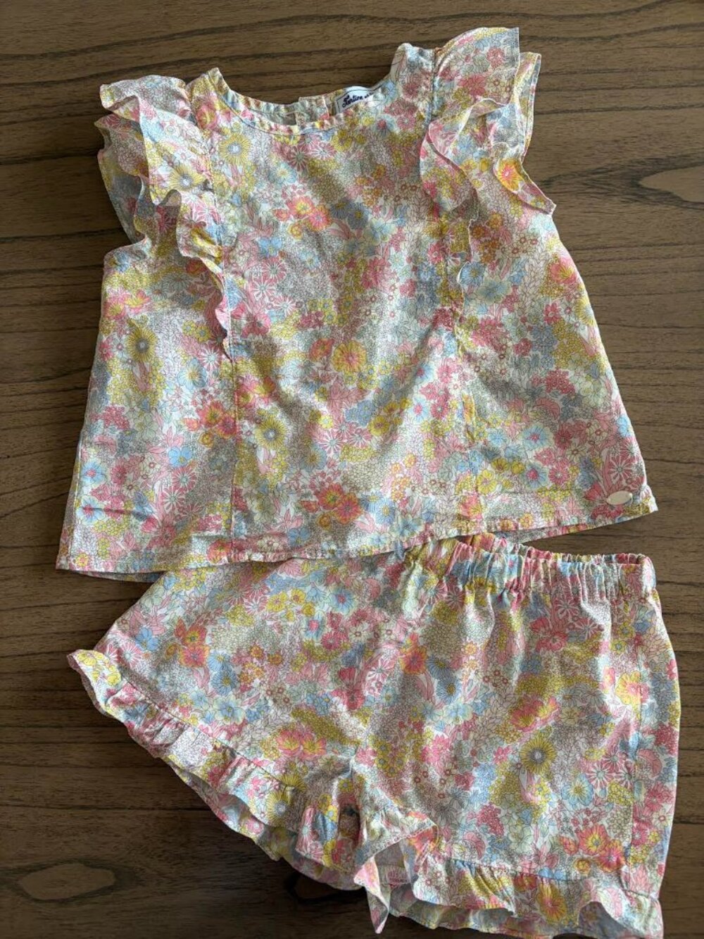 Tartine et Chocolat Toddler Girl's 2 pc Short Set 4T